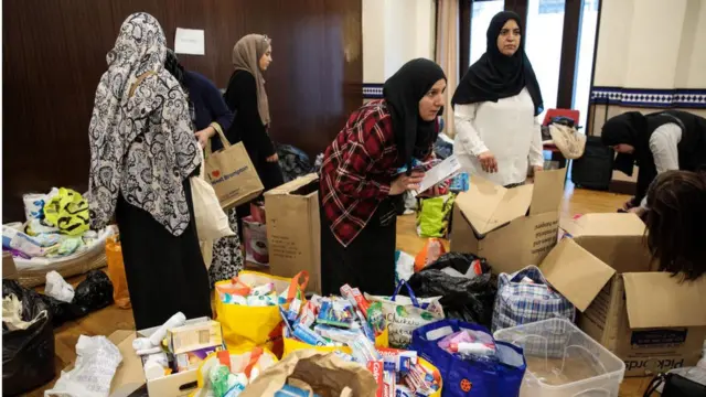 Donations for survivors of Grenfell Tower