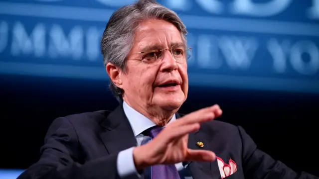 Guillermo Lasso, presidente de Ecuador.