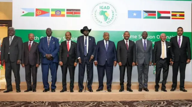 መራሕቲ ኣባል ሃገራት ኢጋድ