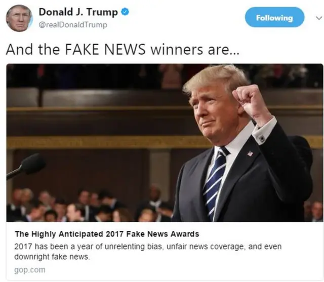 ట్రంప్ ట్వీట్