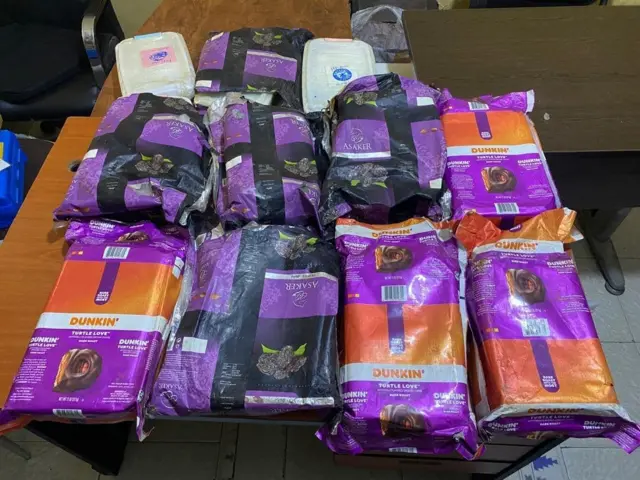 Some of di illicit substances wey NDLEA seize