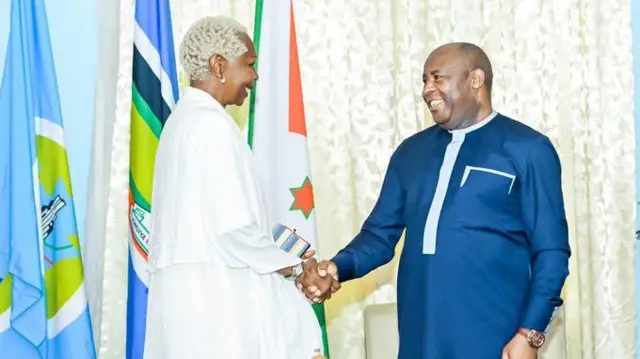 Esther Kamatari na Evariste Ndayishimiye, Mukakaro 2023