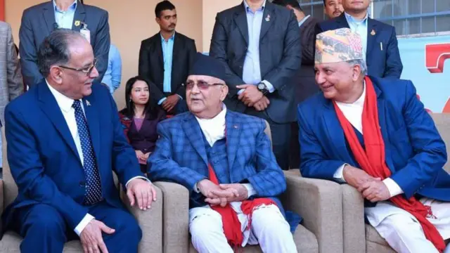 केपी ओली र प्रचण्ड