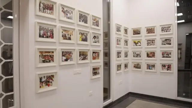 ஓவியர் ஏ.பி.ஸ்ரீதரின் 95 ஓவியங்கள் மணிமண்டபத்தில் இடம்பெற்றுள்ளன.