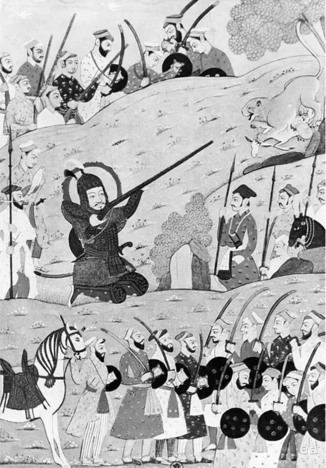 શિકાર પર નિકળેલા ચૈમૂર લંગ