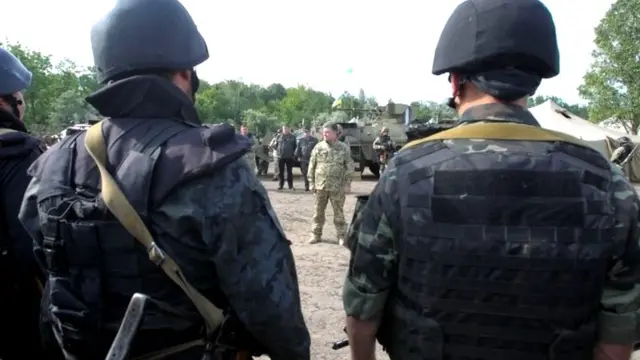 Порошенко на Донбасі