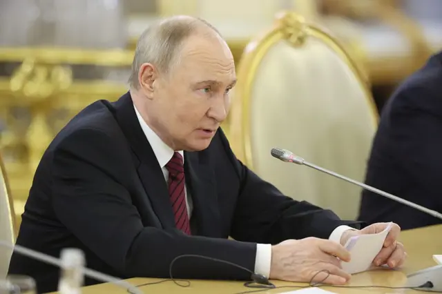 Ông Putin tại Điện Kremlin hôm 10/5