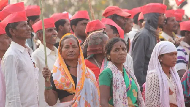 किसानों का मार्च
