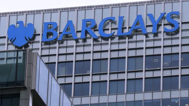 Barclays bank building in London