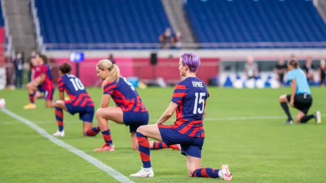 టోక్యో ఒలింపిక్స్లో అమెరికా మహిళల ఫుట్బాల్ జట్టు