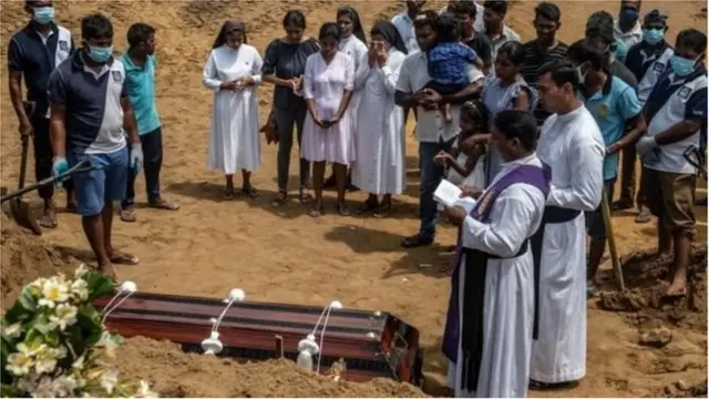 নিহত একজনের শেষকৃত্য