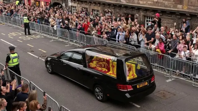 Peti jenazah Ratu Elizabeth II