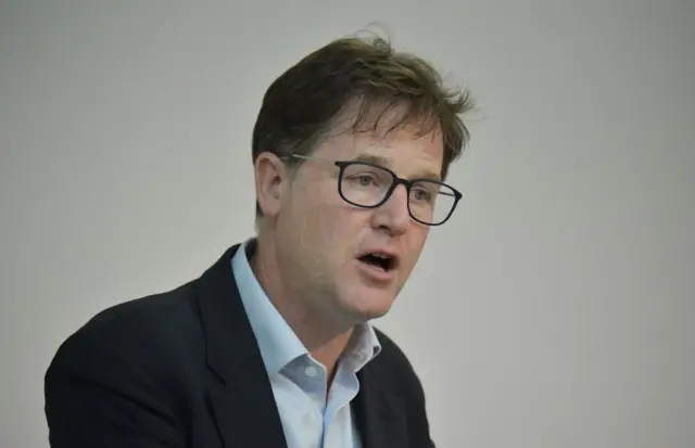 Nick Clegg, presidente de asuntos globales de Facebook.