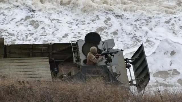 Військові в Азовському морі