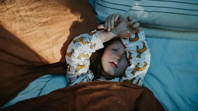 자고 있는 아이