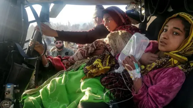 زخمیوں کی منتقلی