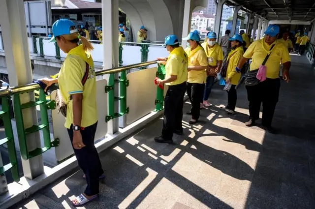 คนทำความสะอาดในที่สาธารณะ