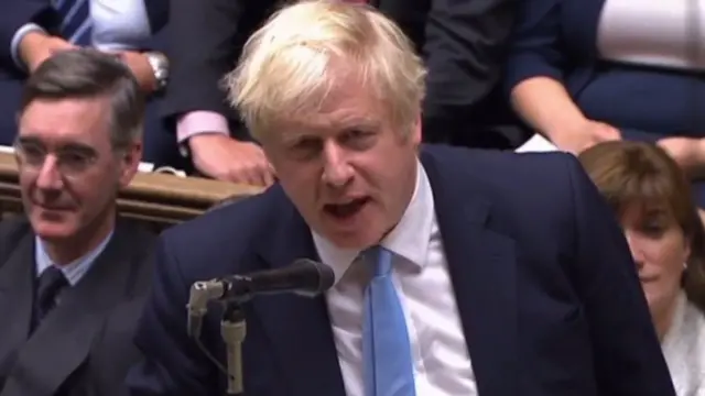 ဗြိတိန်ပါလီမန်ထဲ ဘရက်ဆစ်အရေးဆွေးနွေးနေတဲ့ ဝန်ကြီးချုပ် ဘောရစ်ဂျွန်ဆင်