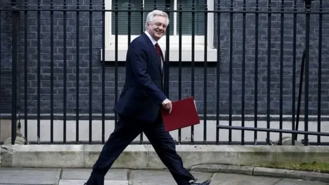 ब्रेक्सिट मंत्री डेविड डेविस