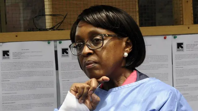 Matshidiso Moeti, directora regional para África de la OMS, en 2015