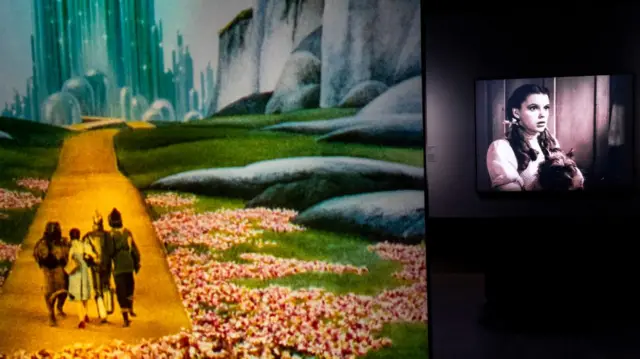 Presentación de la película del mago de Oz