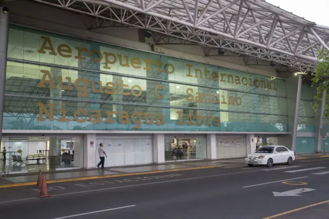 Aeroporto Augusto C. Sandino, em Manágua