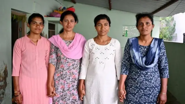 ஷிரிஷா, வனஜாக்ஷி, வாணி, வீணா குமாரி