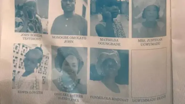 Akojọpọ awọn to ku ninu ikọlu Owo