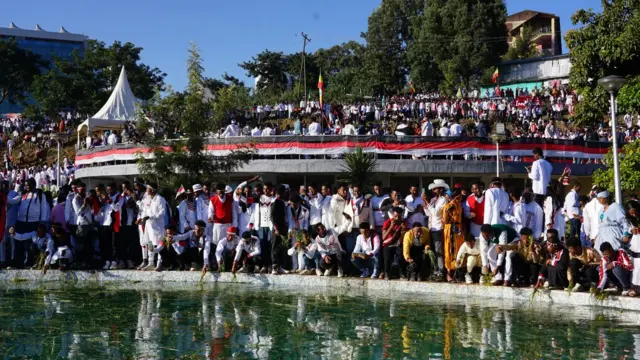 በአዲስ አበባ የኢሬቻ በዓል አከባበር በፎቶ