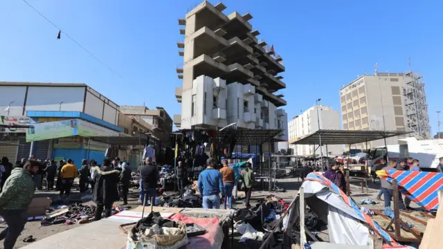 ساحة الطيران في وسط بغداد.