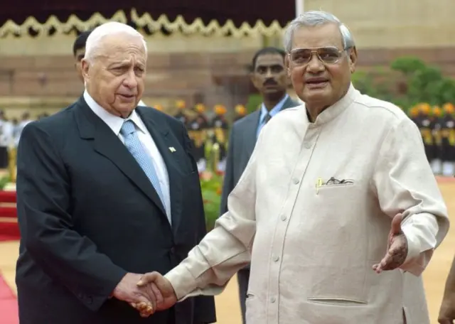 ઇઝરાયલ પેલેસ્ટાઇન ગાઝા અટલ બિહારી વાજપેયી 