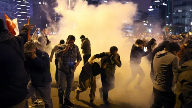 تظاهرات في اسطنبول