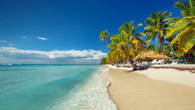 Playa en República Dominicana.