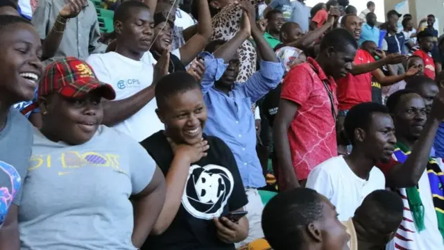 Raia wengi wa Tanzania walijitolkeza ili kuishangilia timu yao