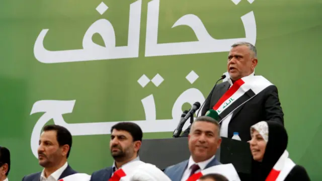 هادي العامري زعيم تحالف "الفتح"