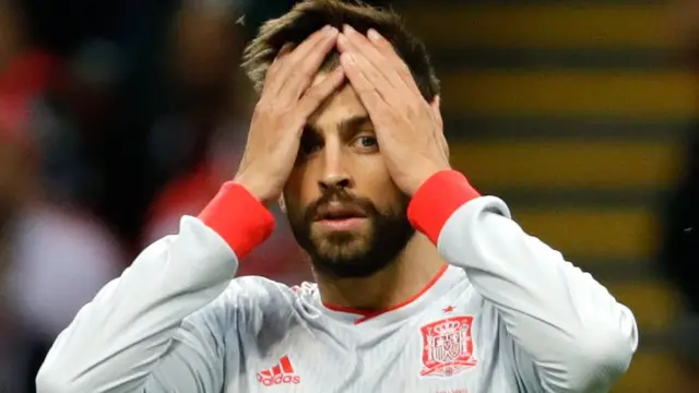 Gerard Piqué, selección de España