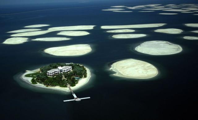 isla con un proyecto desarrollado en Dubai