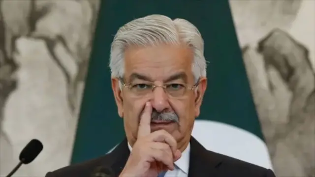 تصویر خواجه آصف وزیر دفاع پاکستان