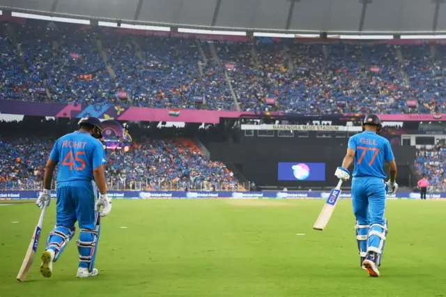 रोहित और शुभमन गिल 