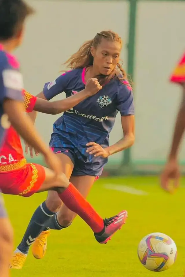 नेपाली महिला फुटबल खेलाडीहरू