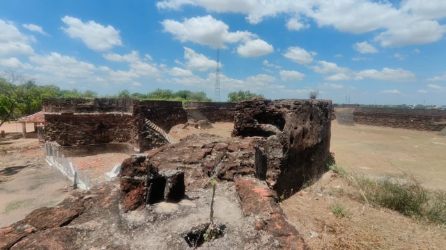கமுதி கோட்டை, ராமநாதபுரம் கோட்டை, தமிழக கோட்டைகள், கோட்டை வரலாறு