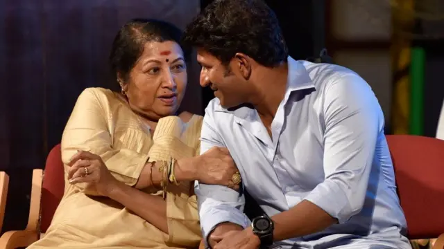 జయంతితో పునీత్ రాజ్‌కుమార్