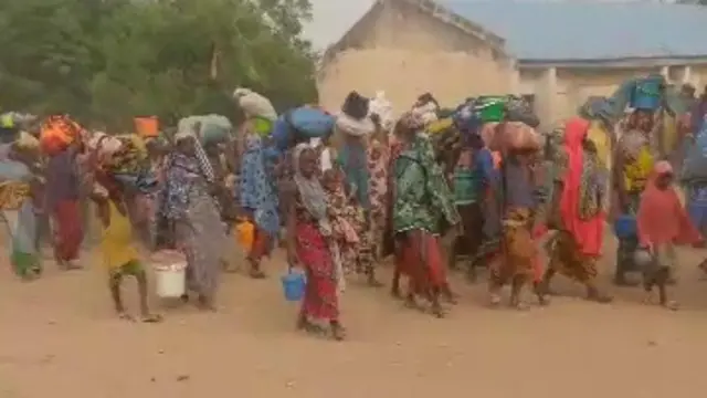 Moment wey some pipo dey run leave dia homes