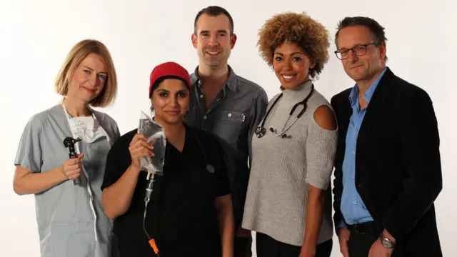 Ведущие телепередачи "Верьте мне, я - доктор!"