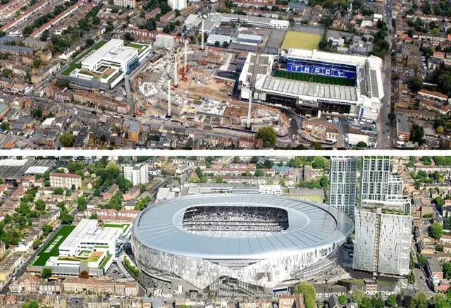 Estadio en construcción