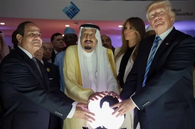 डोनल्ड ट्रंप का सऊदी अरब दौरा