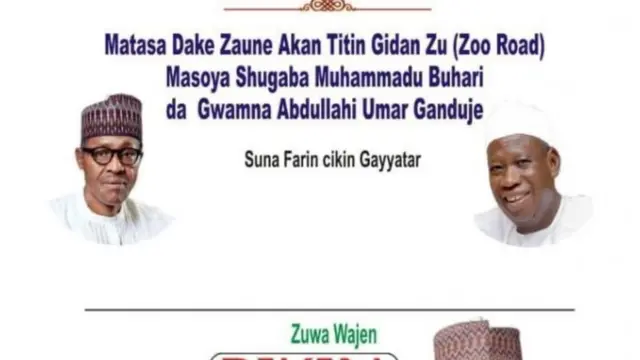 Muhammadu BUhari ati Abdullahi Ganduje