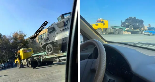 آژانس خبری کردپا و کانال تلگرام دینفدر ایران به فاصله یک روز عکسهایی از اعزام امرپ جسور به مهاباد منتشر کردند