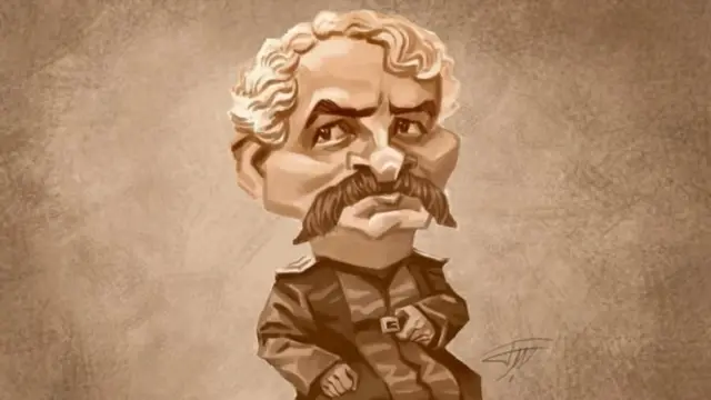 طرحی از فتحعلی آخوند زاده