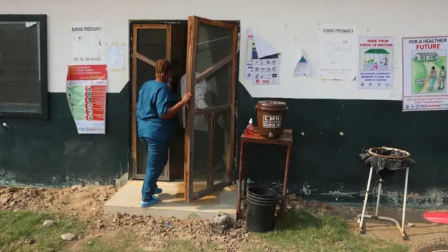 Le dispensaire de Boundary dans le village de Konobo, dans le comté de Grand Gedeh, berceau du programme de santé communautaire du Liberia.